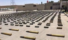 Vũ khí thu giữ được của lực lượng Hay'at Tahrir Al-Sham (HTS – Al-Qaeda Syria).