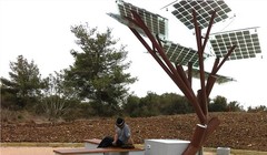 Cây điện "eTree" sản phẩm công nghệ số của công ty Sol-logic , Israel