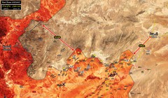 Bản đồ tình hình chiến sự khu vực tỉnh Homs tính đến ngày 12.06.2017