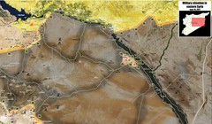 Các mũi tấn công của quân đội Syria trên hướng về Deir Ezzor