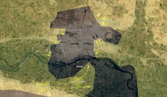Bản đồ các mũi tấn công chính của lực lượng SDF vào Raqqa