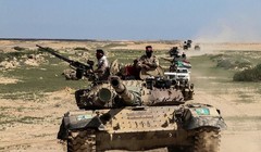 Binh sĩ Iraq tấn công trên chiến trường Mosul