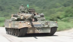 Xe tăng T-80U quân đội Hàn Quốc