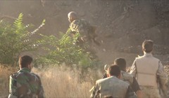 Binh sĩ quân đội Syria tiến công vào khu vực quận Jobar và Ayn Tarma trên chiến trường Đông Ghouta - ảnh Mardas