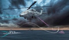 MH-60 Sikorsky sẽ được trang bị hệ thống AOEW đánh chặn tên lửa chống tàu - ảnh minh họa của Lockheed Martin