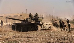 Quân đội Syria chiến đấu bảo vệ thị trấn Ma'an trên vùng nông thôn Bắc Syria