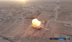 IS đánh bom kinh hoàng lực lượng dân quân người Kurd ở Hasakah - ảnh trang Amaq