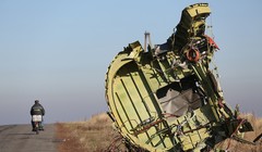 Một mảnh vỡ của chiếc Boeing MH-17, ảnh năm 2014 TASS
