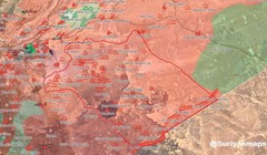 Quân đội Syria giải phóng hơn 8000 km2 lãnh thổ biên giới sát với Jordan - ảnh Alalam.ir