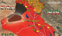 Bản đồ tình hình cuộc chiến chống IS ở Iraq tính đến ngày 27.10.2017