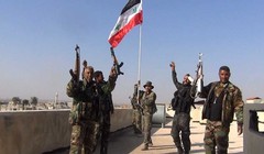 Một nhóm binh sĩ Syria trên trạm kiểm soát ở Aleppo - ảnh minh họa Masdar News