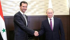 Cuộc gặp giữa Tổng thống Nga Vladimir Putin và người đồng nhiệm Syria Bashar al-Assad ở Sochi - ảnh video