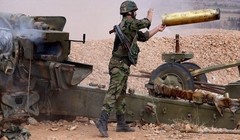 Quân đội Syria pháo kích trên cao nguyên Golan - ảnh minh họa Masdar News
