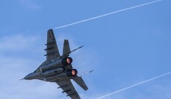 Máy bay MiG-29 trên chiến trường Syria - ảnh minh họa Masdar News