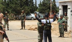 Những tay súng thánh chiến "đối lập" đầu hàng ở tỉnh Homs - ảnh minh họa Masdar News