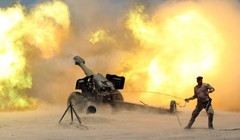 Lực lượng vũ trang Iraq pháo kích vào IS trên vùng biên giới Syria - ảnh minh họa Masdar News