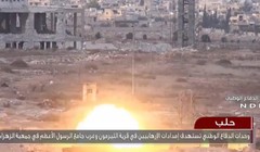 Lực lượng vũ trang Syria bắn phá chiến tuyến của các nhóm Hồi giáo cực đoan ngoại ô Aleppo - ảnh video NDF