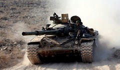 Bộ khí tài chống tên lửa chống tăng thế hệ II TOW của Mỹ Sarab-1 - ảnh truyền thông quân đội Syria