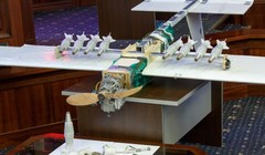 Chiếc máy bay không người lái của phiến quân, tấn công sân bay Khmeimim và vũ khí, ảnh Bộ quốc phòng Nga