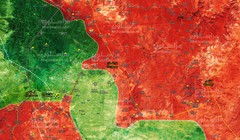 Bản đồ tình hình chiến sự Aleppo, Vệ binh Cộng hòa giải phóng thêm một thị trấn mới - ảnh Muraselon