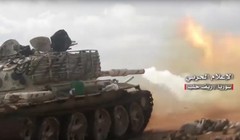 Lực lượng Vệ binh Cộng hòa tấn công trên chiến trường Aleppo - ảnh minh họa video truyền thông Hezbollah