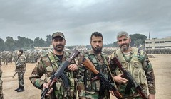 Một nhóm binh sĩ thuộc sư đoàn cơ giới số 4 trên chiến trường Đông Ghouta - ảnh minh họa South Front