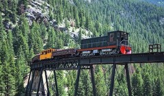 Một trong tuyến đường sắt nguy hiểm nhất trên thế giới - Tuyến đường sắt Georgetown Loop