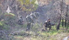 Binh sĩ quân đội Syria trên chiến trường Latakia, ảnh minh họa Masdar News