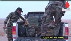 Biinh sĩ lực lượng PMU chủan bị tân công vượt biên giới Syria - Iraq. Ảnh minh họa Masdar News