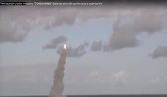 Tàu ngầm phóng tên lửa Tomahawk - ảnh minh họa video