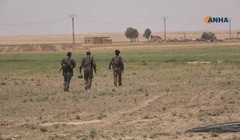 Binh sĩ lực lượng SDF trên chiến trường Hasakah. Ảnh minh họa video ANHA