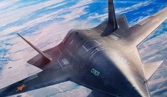 Ảnh minh họa máy bay không người lái Dark Sword, Aviation International News 