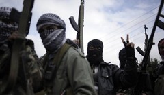 Nhom chiến binh cực đoan hoạt động ở Syria. Ảnh minh họa TASS