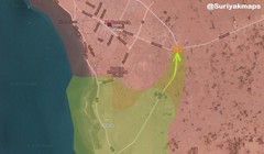 Mũi tiến công chính của lực lượng Liên minh quân sự do Ả rập Xê út dẫn đầu. Ảnh minh họa South Front