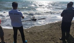 Người dân phát hiện ra UAV, tấn công căn cứ Khmeymim trên bờ biển Thổ Nhĩ Kỳ. Ảnh Masdar News