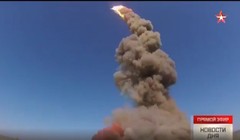 Thử nghiệm phóng tên lửa đánh chặn thế hệ mới Nga. Ảnh video 