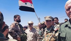 Quân đội Syria giải phóng khu dập nước trên thung lũng Yarmouk. Ảnh minh họa South Front