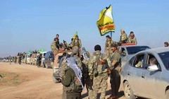 Lực lương dân quân người Kurd trên chiến trường Deir Ezzor. Ảnh Masdar News