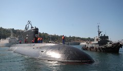 Tàu ngầm diesel điện dự án 636 lớp Kilo. Ảnh minh họa TASS