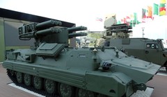 Xe tên lửa phòng không Sosna trong triển lãm Army-2018. Ảnh minh họa Rusian Gazeta