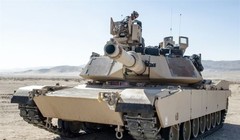 Xe tăng Abrams phiên bản nâng cấp M1A2C (SEPv.3). Ảnh www.armyrecognition.com