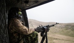 Trực thăng Mỹ trên chiến trường Syria. Ảnh minh họa South Front