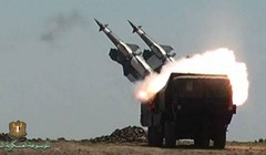 Tổ hợp tên lửa phòng không nâng cấp Pechora-2M quân đội Syria. Ảnh minh họa phòng không Syria.