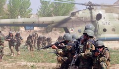 Binh sĩ đặc nhiệm Afghanistan chuẩn bị tiến hành chiến dịch. Ảnh minh họa quân đội Afghanistan. 