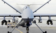 Lực lượng IRGC bắt giữ thành công 1 máy bay không người lái trinh sát tấn công MQ-9 Reaper của Mỹ. Ảnh minh họa: Tasnimnews.