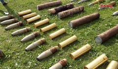 Những vũ khí mới được quân đội Syria phát hiện ở Damascus, Homs, Daraa. Ảnh minh họa SANA