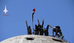 Binh sĩ quân đội Syria trên chiến trường Idlib, Hama, Aleppo. Ảnh minh họa: Masdar News.