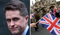 Bộ trưởng Quốc phòng Anh và quân đội Anh. Ảnh minh họa: Express Anh.