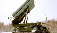 Hệ thống tên lửa chiến trương tầm trung Vityaz S-350. Ảnh minh họa: Russian Gazeta.