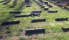 Quân đội Syria thu giữ chiến lợi phẩm trên chiến trường các tỉnh Homs, Daraa, Damascus. Ảnh: SANA.